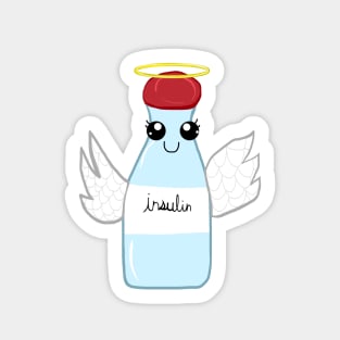 Kawaii Insulin Angel Sticker